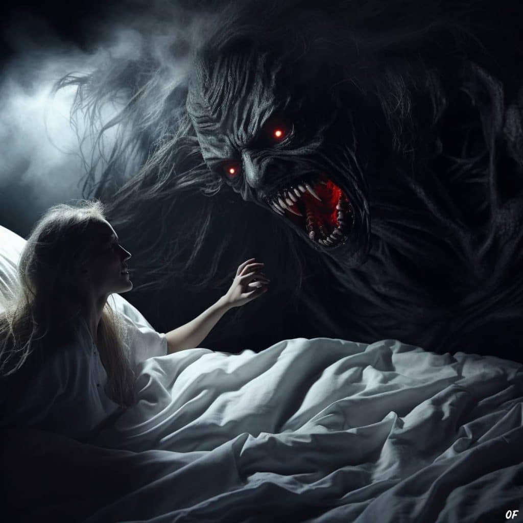 بختک چیست؟ علائم و راه درمان فلج خواب 398 sleep paralysis demon oddfeed 1200 sig